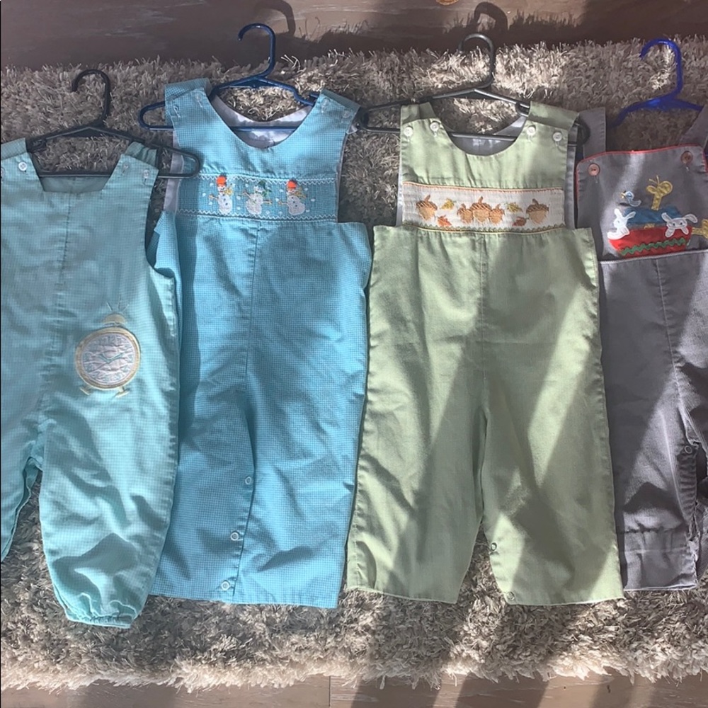Four boys longjohns